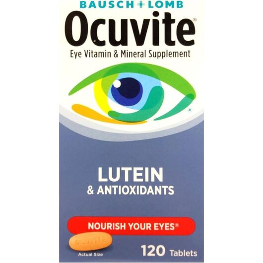 Основне фото товара Ocuvite Lutein & Antioxidant, Підтримка здоров'я зору, 1