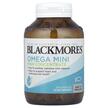 Фото товару Blackmores, Omega Mini High Concentrate, Омега 3, 200 капсул