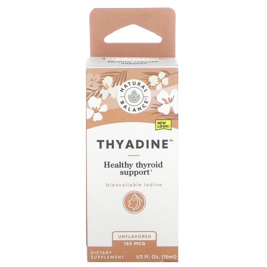 Основне фото товара Thyadine Healthy Thyroid Support, Підтримка щитоподібної залози, 