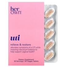 Підтримка сечового міхура UTI Her Own 30 таблеток