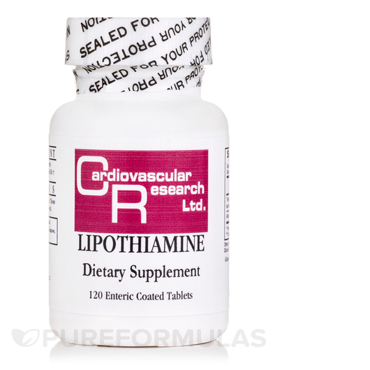Основне фото товара Ecological Formulas, Lipothiamine, Підтримка мозку, 120 таблеток