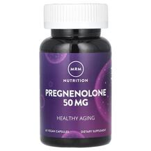 Pregnenolone 50 mg Прегненолон 50 мг MRM 60 капсул