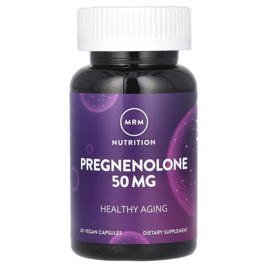 Основне фото товара MRM, Pregnenolone 50 mg, Прегненолон 50 мг, 60 капсул