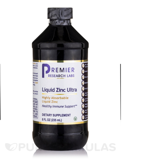 Основне фото товара Premier Research Labs, Liquid Zinc Ultra, Цинк, 235 мл