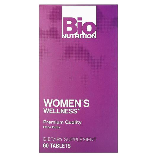 Основне фото товара Bio Nutrition, Women's Wellness, Вітаміни для жінок, 60 табл
