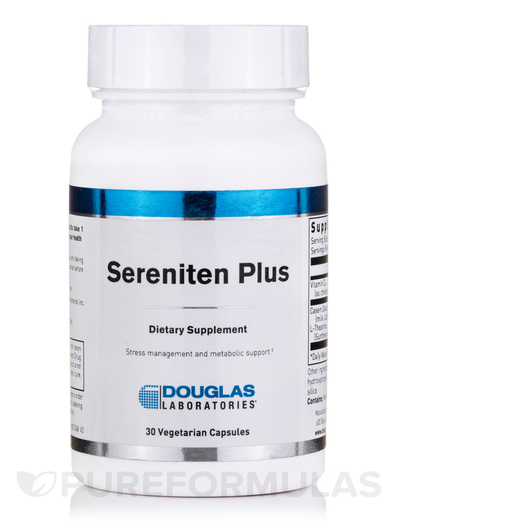 Основне фото товара Douglas Laboratories, Sereniten Plus, Підтримка стресу, 30 капсул