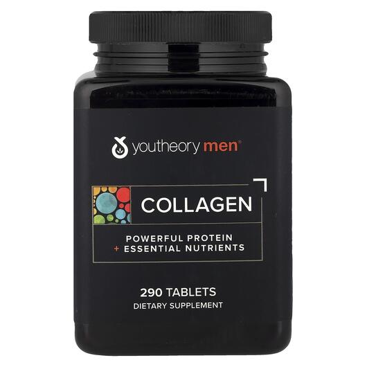 Основне фото товара Youtheory, Mens Collagen, Колаген для чоловіків, 290 таблеток