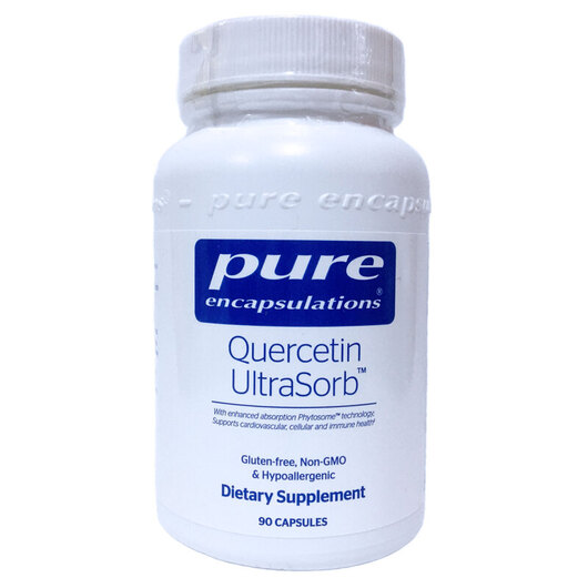 Основне фото товара Pure Encapsulations, Quercetin Ultrasorb, Кверцетин, 90 капсул