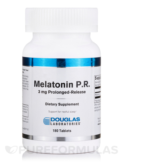 Основне фото товара Melatonin P.R. 3 mg, Мелатонін, 180 таблеток