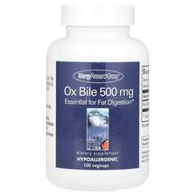 Жовчні кислоти Ox Bile 500 mg Allergy Research Group