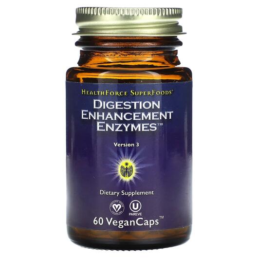 Основне фото товара Digestion Enhancement Enzymes, Ферменти, 60 капсул