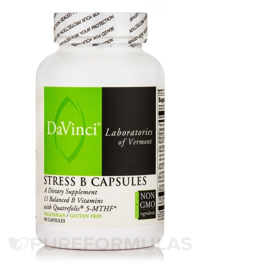 Основне фото товара Stress B Capsules, Підтримка стресу, 90 капсул