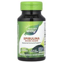 Спіруліна 380 мг Spirulina Micro Algae Nature's Way