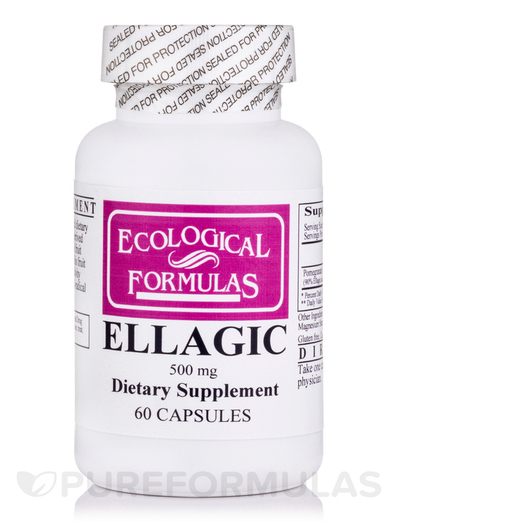 Основне фото товара Ellagic 500 mg, Детокс та очищення, 60 капсул