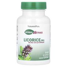 Лакриця Herbal Actives Licorice DGL 500 mg Natures