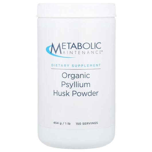 Основне фото товара Psyllium Husk Powder 150 Servings, Псиліум, 454 г
