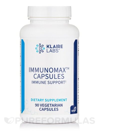 Основне фото товара Klaire Labs, ImmunoMax, Підтримка імунітету, 90 капсул