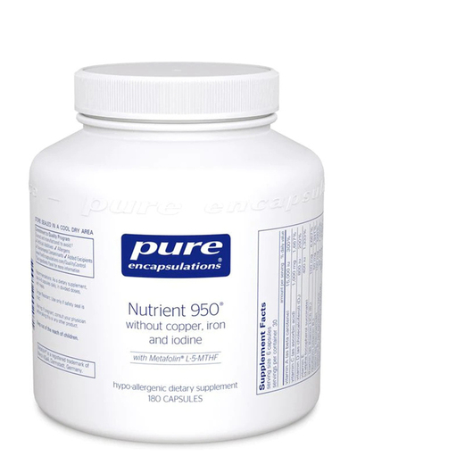 Основне фото товара Nutrient 950 w/o Copper Iron and Iodine, Мінеральні добавки, 180 