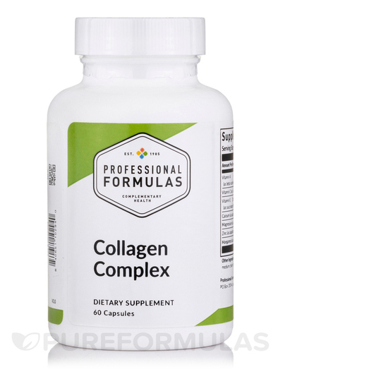Основне фото товара Professional Formulas, Collagen Complex, Колаген, 60 капсул