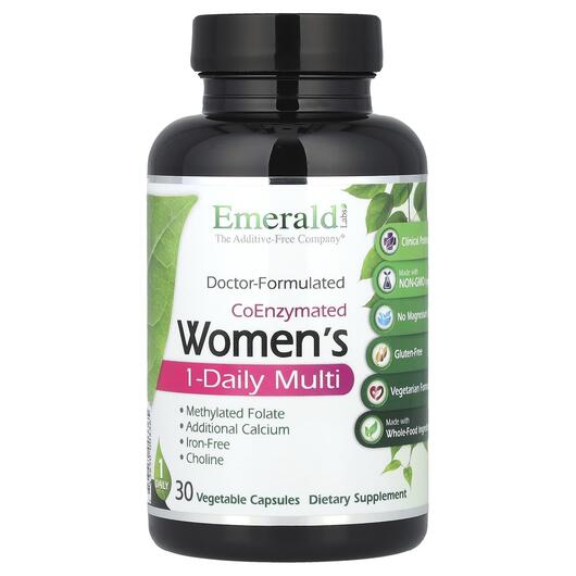 Основне фото товара CoEnzymated Women's 1-Daily Multi, Вітаміни для жінок, 30 ка