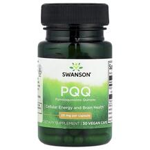 PQQ 20 mg Пирролохинолинхинон Swanson 30 капсул PQQ 20 mg Пирролохинолинхинон Swanson 30 капсул