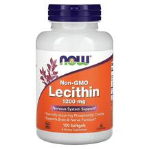 Соєвий лецитин Non-GMO Lecithin 1200 mg NOW Соєвий лецитин Non-GMO Lecithin 1200 mg NOW
