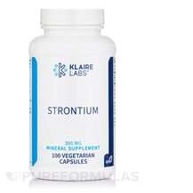Strontium 300 mg Стронций Klaire Labs 100 капсул
