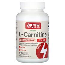 L-Карнітин 500 мг L-Carnitine 500 Jarrow Formulas
