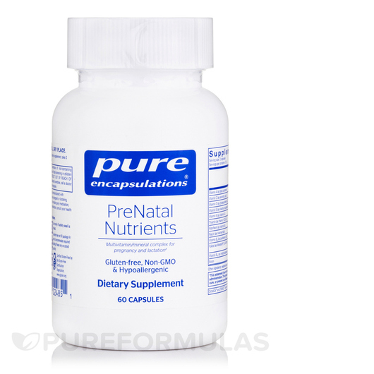 Основне фото товара PreNatal Nutrients, Вітаміни для вагітних, 60 капсул