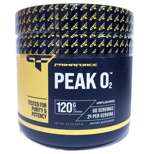 Основне фото товара Primaforce, PeakO2 Workout, Гриби, 120 г