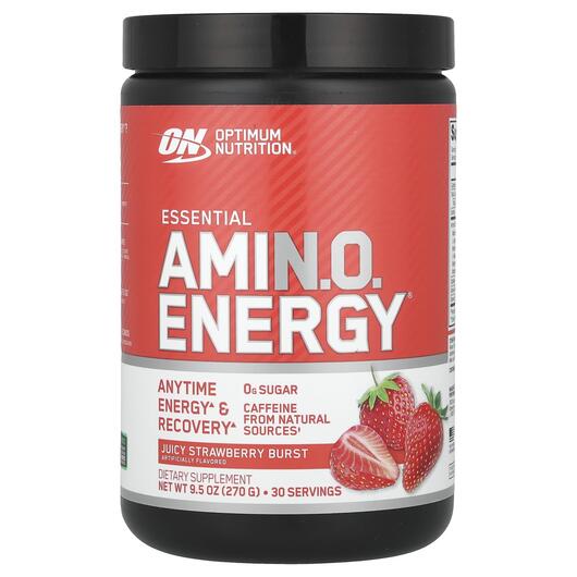 Основне фото товара Essential Amin.O. Energy Juicy Strawberry Burst, Амінокислоти, 27
