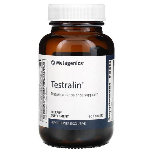 Основне фото товара Metagenics, Testralin, Бустер Тестостерону, 60 таблеток