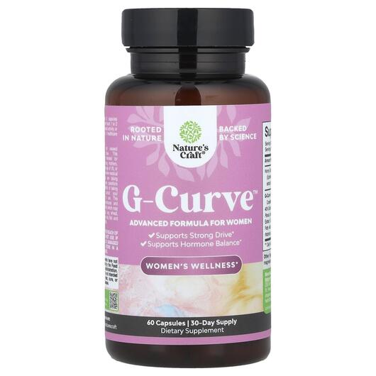 Основне фото товара Women's Wellness G-Curve, Вітаміни для жінок, 60 капсул