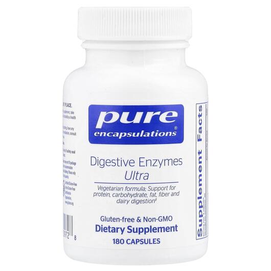 Основне фото товара Digestive Enzymes Ultra, Ферменти, 180 капсул