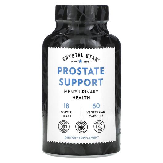 Основне фото товара Crystal Star, Prostate Support, Підтримка простати, 60 капсул