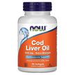 Фото товару NOW, Cod Liver Oil 1000 mg, Олія печінки тріски, 90 капсул