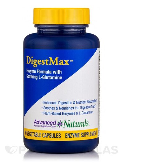 Основне фото товара Advanced Naturals, DigestMax, Ферменти, 90 капсул