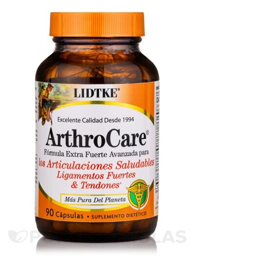 Основне фото товара Lidtke, ArthroCare, Підтримка суглобів, 90 Capsules Spanish Label