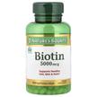 Фото товару Nature's Bounty, Biotin 5000 mcg, Біотин 5000 мкг, 150 капсу