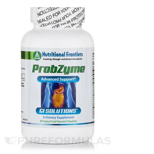 Основне фото товара Probzyme Tropical Fruit, Ферменти, 90 таблеток