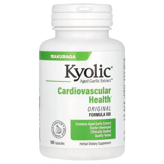 Основне фото товара Kyolic, Cardiovascular Health, Кардіо комплекс, 100 капсул