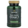 Фото товару Swanson, Plant Based Omega-3, Омега 3, 120 Liquid Vegan Capsules