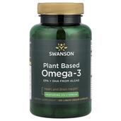 Plant Based Omega-3 Омега 3 Swanson