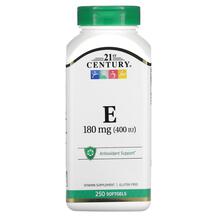 Вітамін Е 180 мг 400 МО Vitamin E 180 mg 400 IU 21st Вітамін Е 180 мг 400 МО Vitamin E 180 mg 400 IU 21st