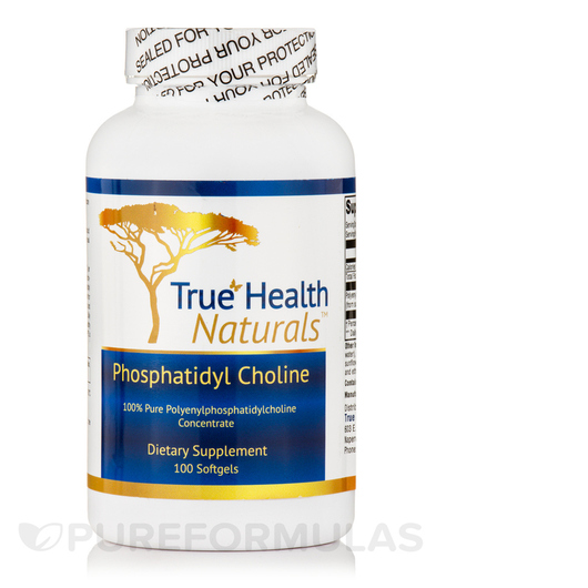 Основне фото товара Phosphatidyl Choline 900 mg, Фосфатидилхолін, 100 капсул