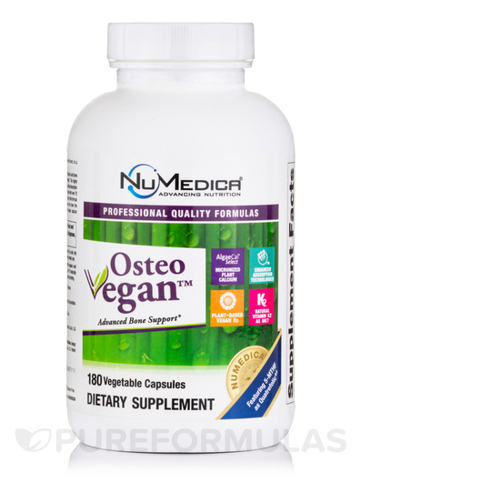 Основне фото товара NuMedica, Osteo Vegan, Підтримка суглобів, 180 капсул