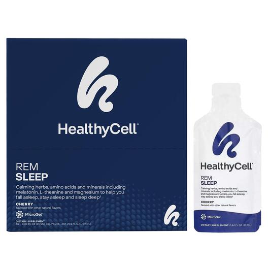 Основне фото товара HealthyCell, REM Sleep Cherry, Підтримка сну, 30 шт