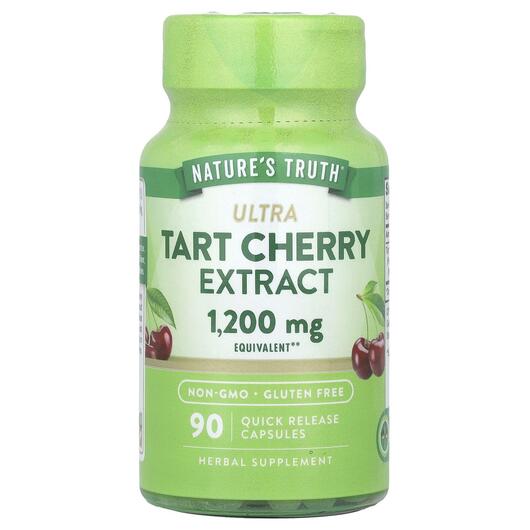 Основне фото товара Nature's Truth, Ultra Tart Cherry, Екстракт вишні, 90 капсул