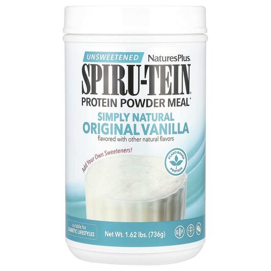 Основне фото товара Spiru-Tein High Protein Energy Meal Simply Natural, Замінник їжі,