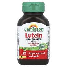 Лютеїн Lutein Ultra Strength 40 mg Jamieson Vitamins